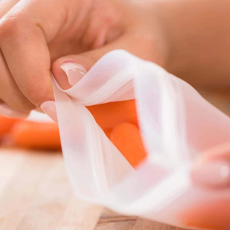 Sac Fraîcheur Réutilisable en Silicone
