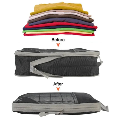 Lot de 6 Sacs de Rangement de Voyage